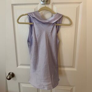 Purple Silk Amanda Uprichard top